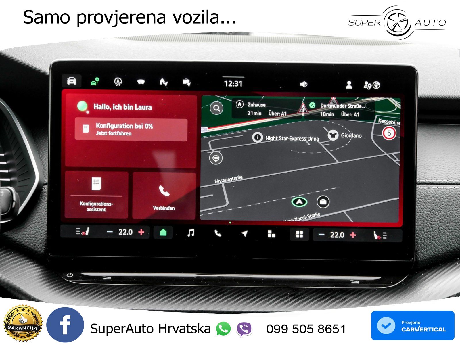 Škoda Octavia Combi 2.0 TDI (150 KS) DSG SportLine LED+GR SJED+ACC