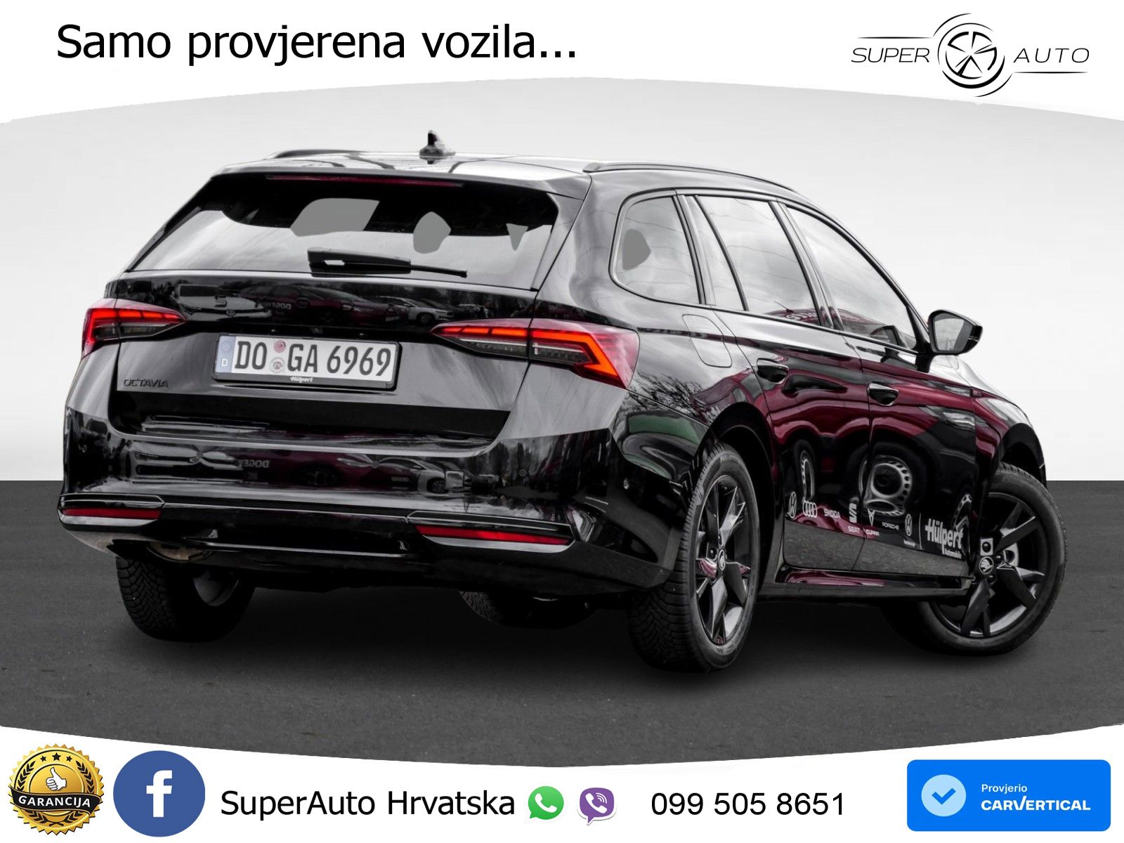 Škoda Octavia Combi 2.0 TDI (150 KS) DSG SportLine LED+GR SJED+ACC
