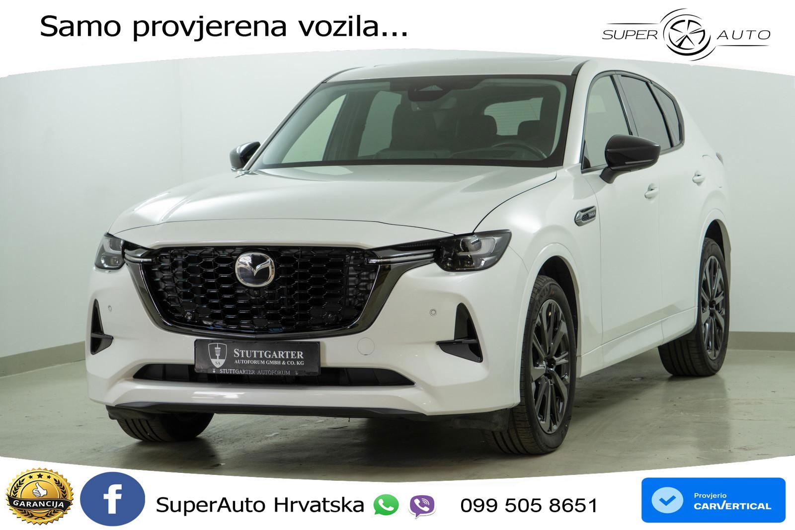 Mazda CX-60 2.5 e-Skyactiv (328 KS) AWD Automatic LED+GR SJED+ACC