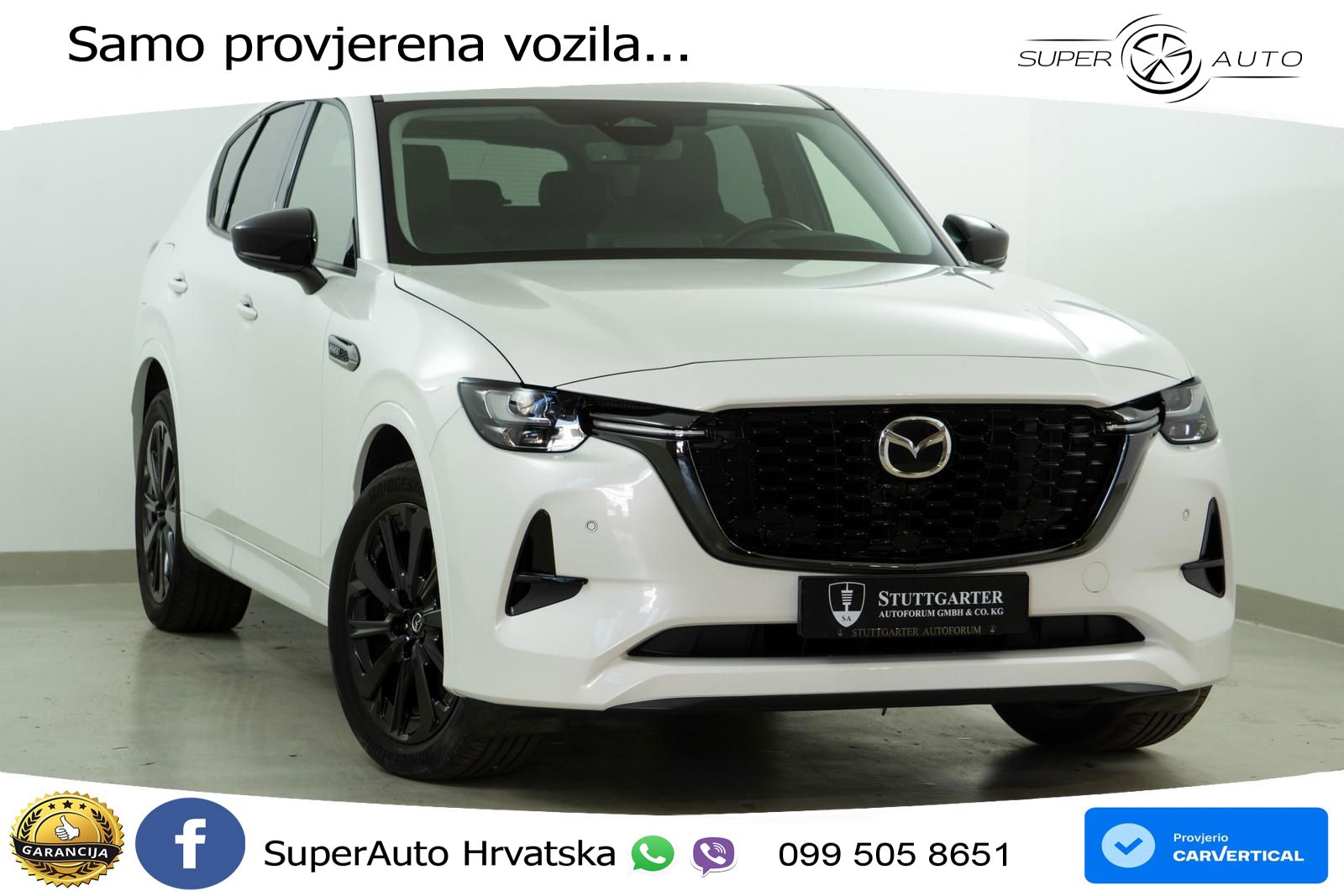 Mazda CX-60 2.5 e-Skyactiv (328 KS) AWD Automatic LED+GR SJED+ACC