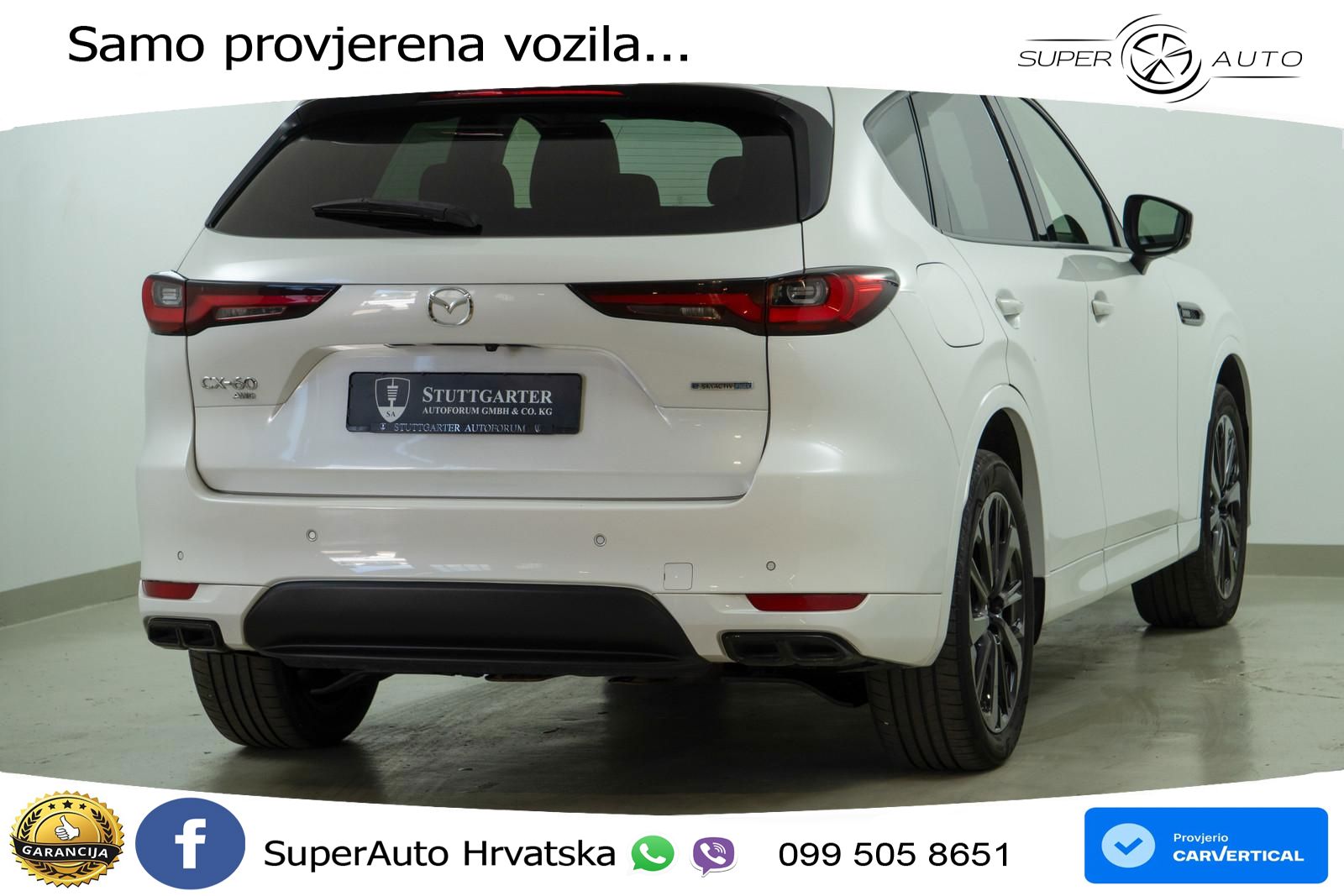 Mazda CX-60 2.5 e-Skyactiv (328 KS) AWD Automatic LED+GR SJED+ACC