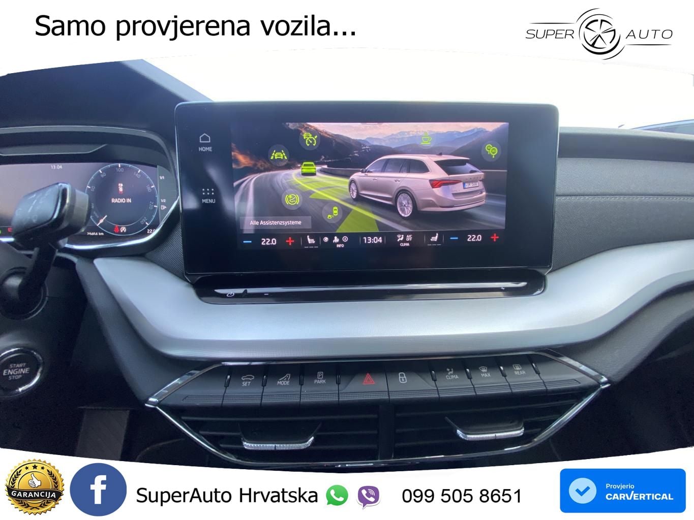 Škoda Octavia Combi 1.5 TSI (150 KS) DSG LED+GR SJED+ACC
