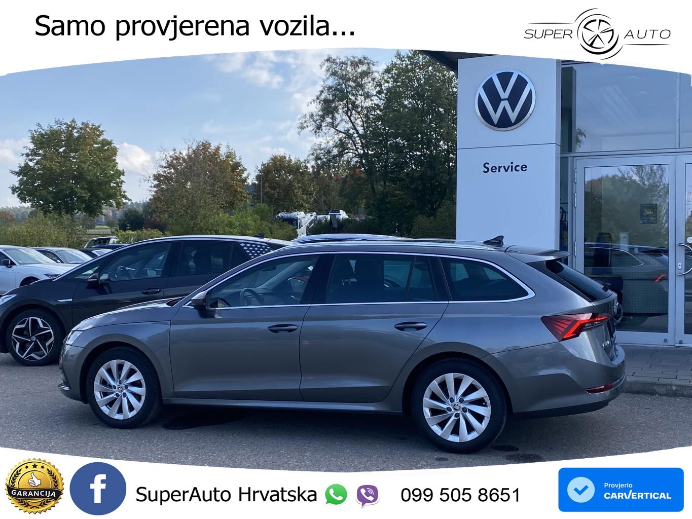 Škoda Octavia Combi 1.5 TSI (150 KS) DSG LED+GR SJED+ACC