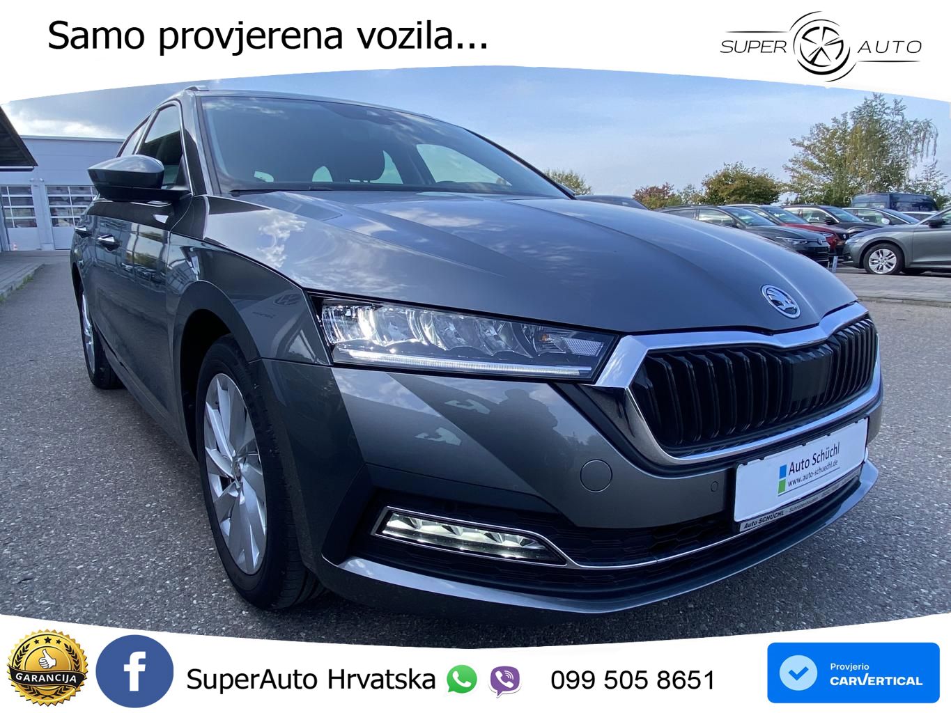 Škoda Octavia Combi 1.5 TSI (150 KS) DSG LED+GR SJED+ACC