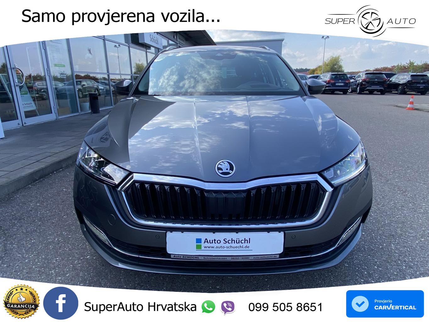 Škoda Octavia Combi 1.5 TSI (150 KS) DSG LED+GR SJED+ACC