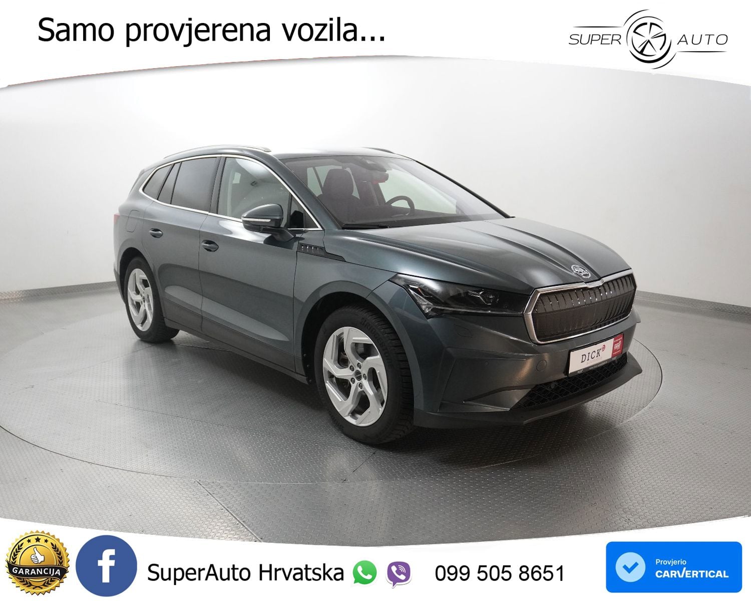 Škoda Enyaq iV 80 82 kWh (204 KS) Suite LED+GR SJED+ACC