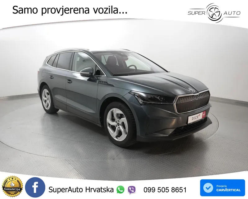Škoda Enyaq iV 80 82 kWh (204 KS) Suite LED+GR SJED+ACC