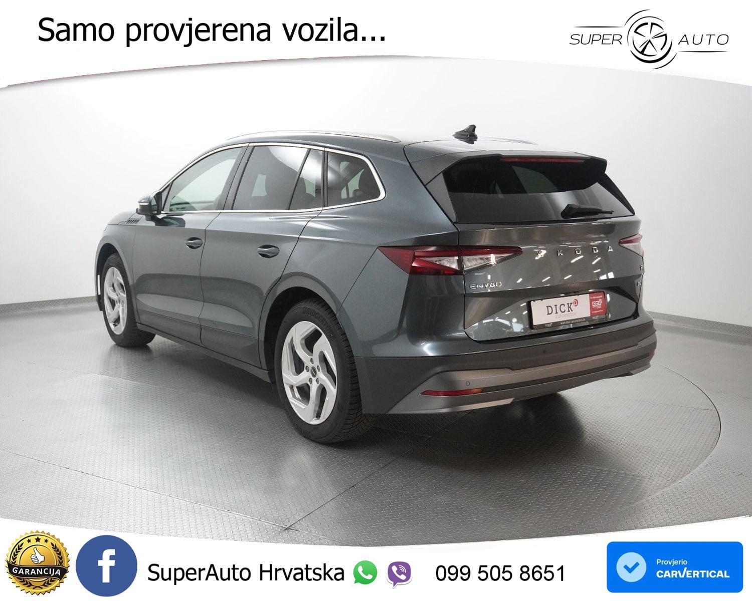 Škoda Enyaq iV 80 82 kWh (204 KS) Suite LED+GR SJED+ACC