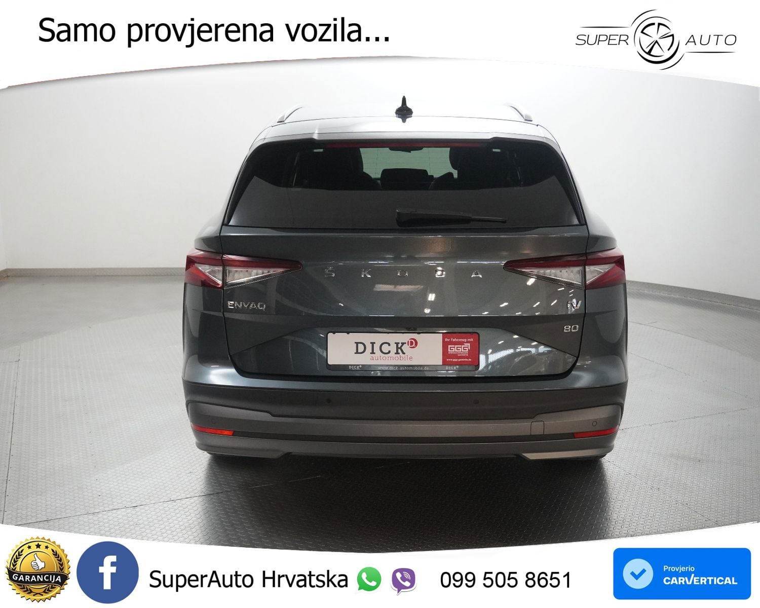Škoda Enyaq iV 80 82 kWh (204 KS) Suite LED+GR SJED+ACC