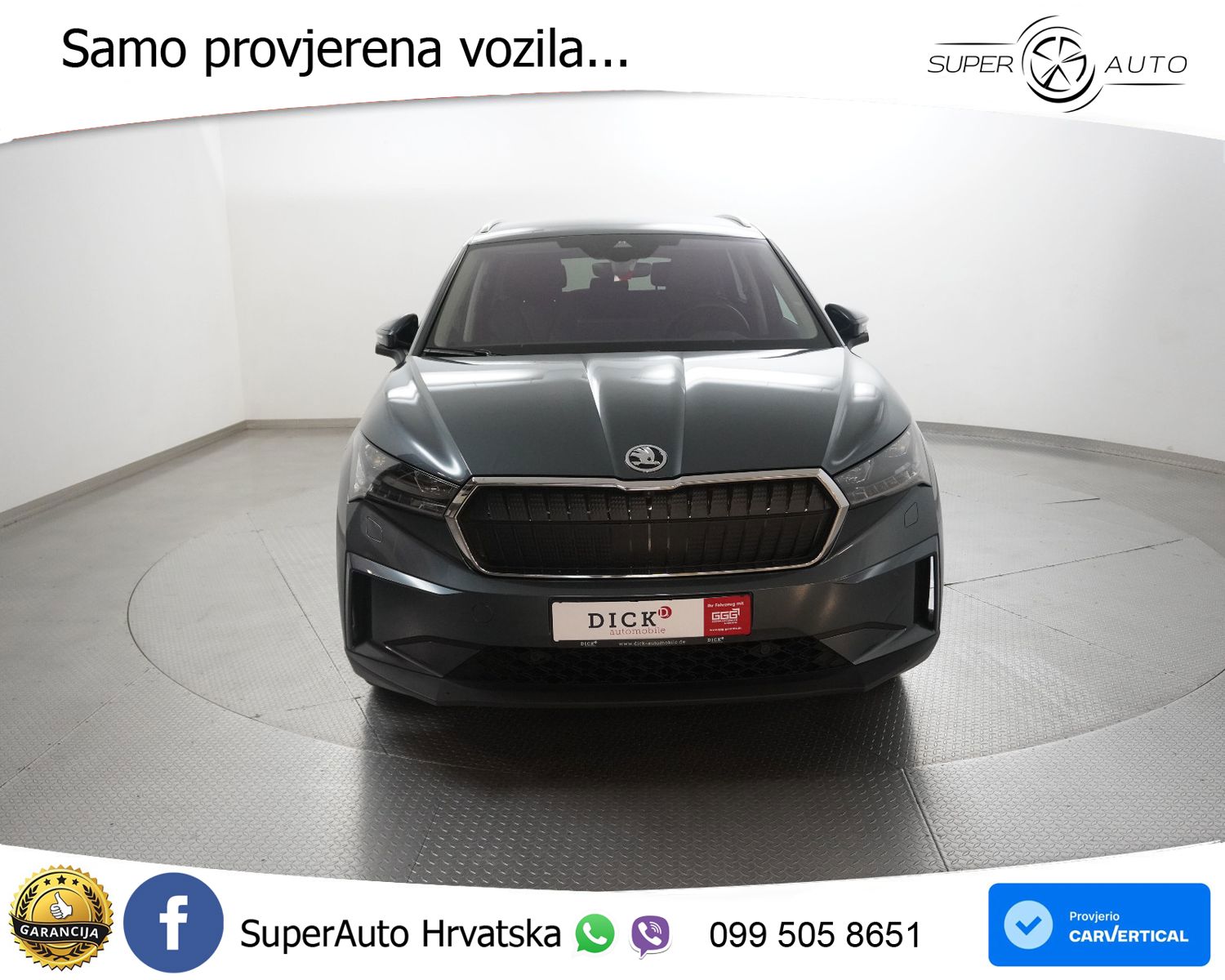 Škoda Enyaq iV 80 82 kWh (204 KS) Suite LED+GR SJED+ACC