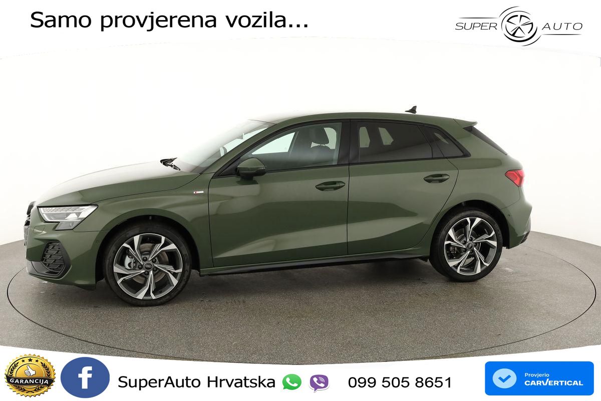 Audi A3 Sportback 40 TFSI (204 KS) quattro S tronic S line