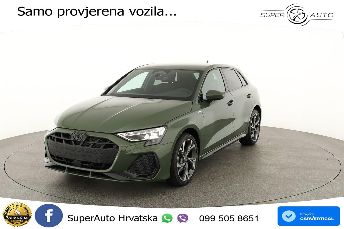 Audi A3 Sportback 40 TFSI (204 KS) quattro S tronic S line
