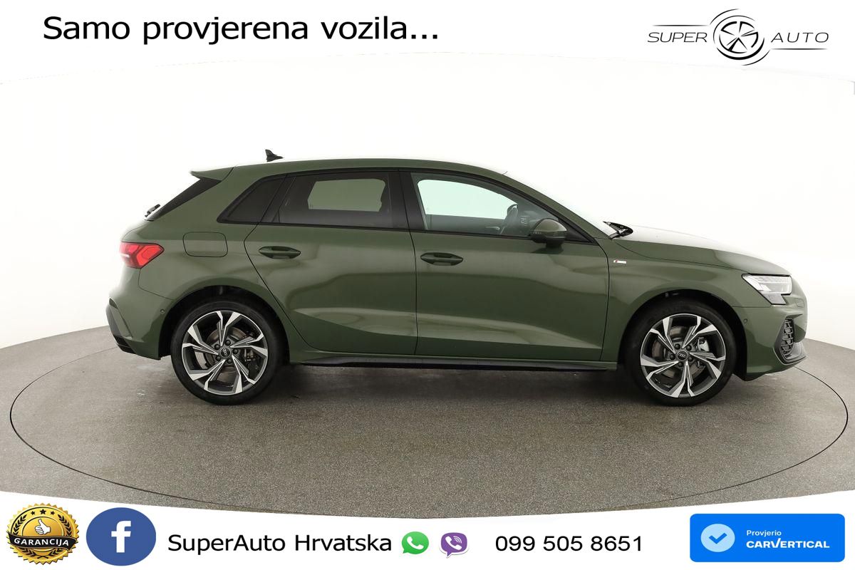 Audi A3 Sportback 40 TFSI (204 KS) quattro S tronic S line
