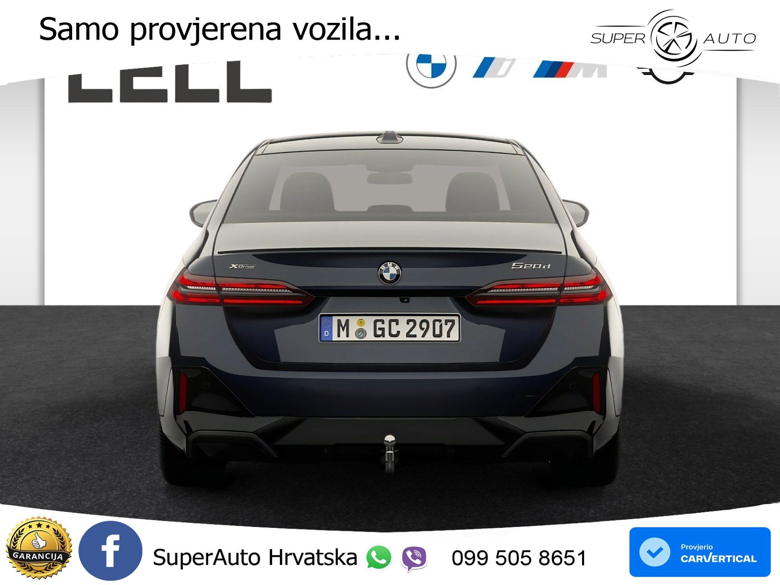 BMW 520d (197 KS) xDrive Steptronic M Sport LED+GR SJED+ACC