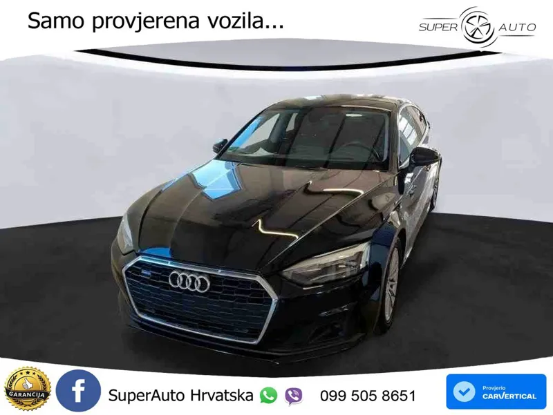 Audi A5 Sportback 40 TDI (204 KS) quattro S tronic LED+GR SJED+ACC