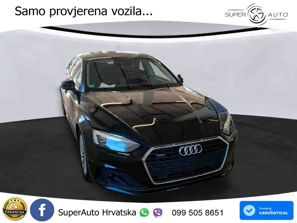 Audi A5 Sportback 40 TDI (204 KS) quattro S tronic LED+GR SJED+ACC