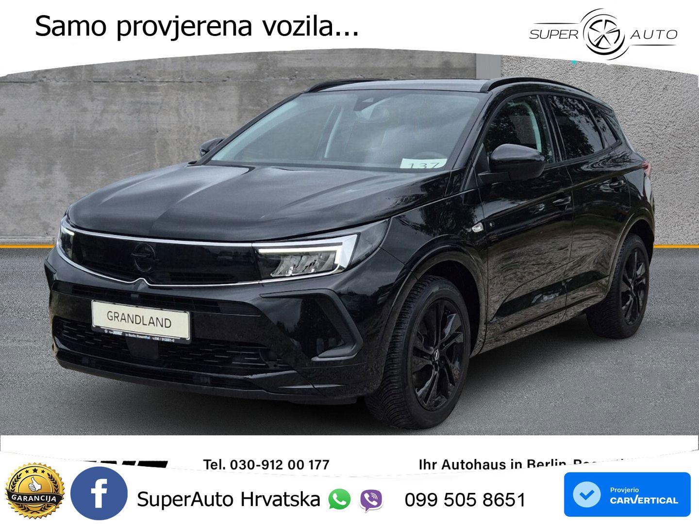 Opel Grandland 1.2i Turbo (130 KS) Automatic GS