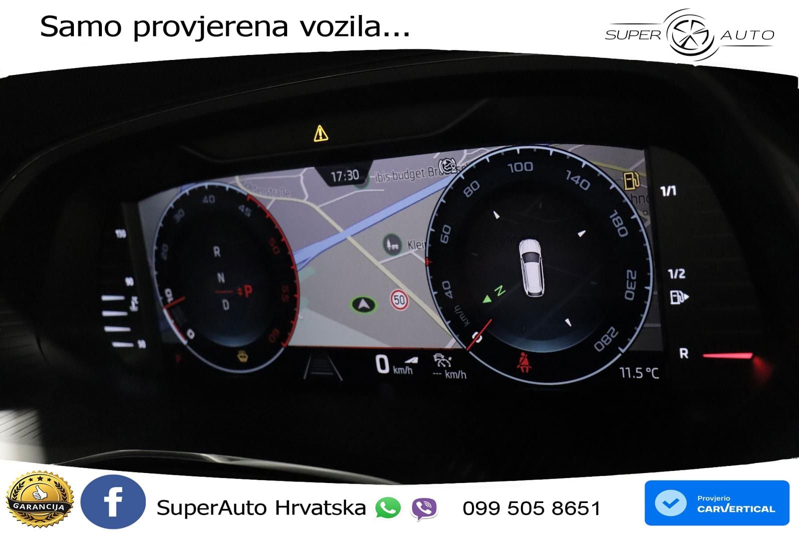 Škoda Octavia Combi RS 2.0 TDI (200 KS) DSG LED+GR SJED+ACC