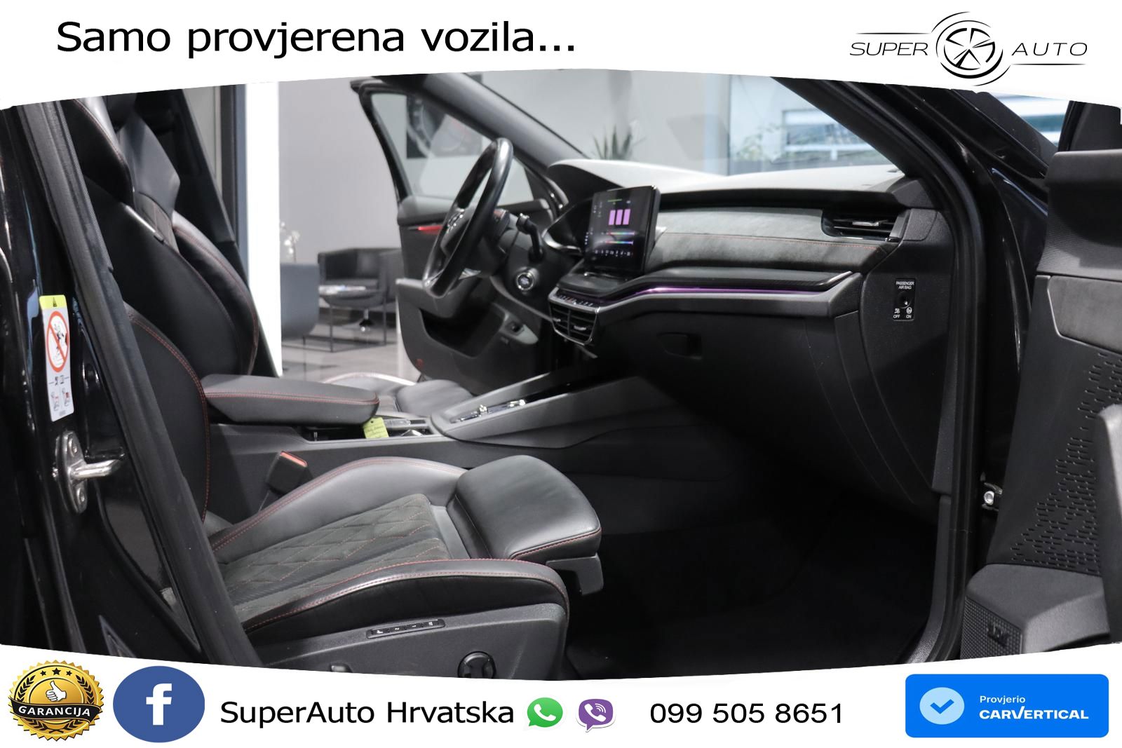 Škoda Octavia Combi RS 2.0 TDI (200 KS) DSG LED+GR SJED+ACC