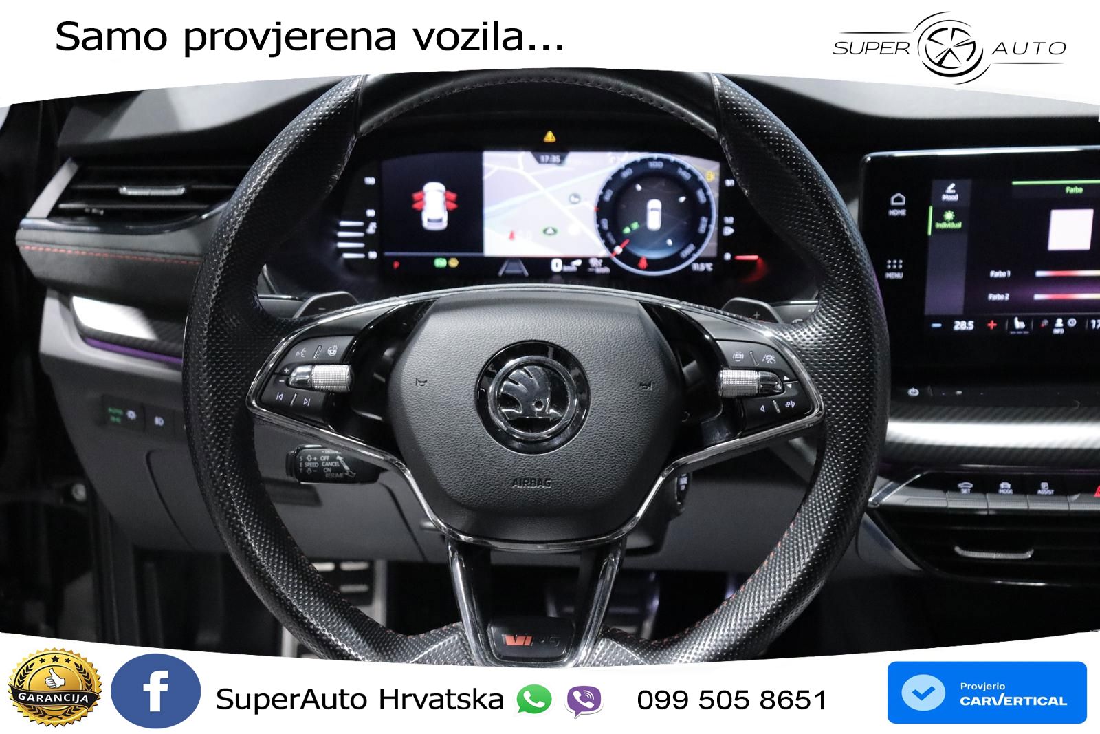 Škoda Octavia Combi RS 2.0 TDI (200 KS) DSG LED+GR SJED+ACC