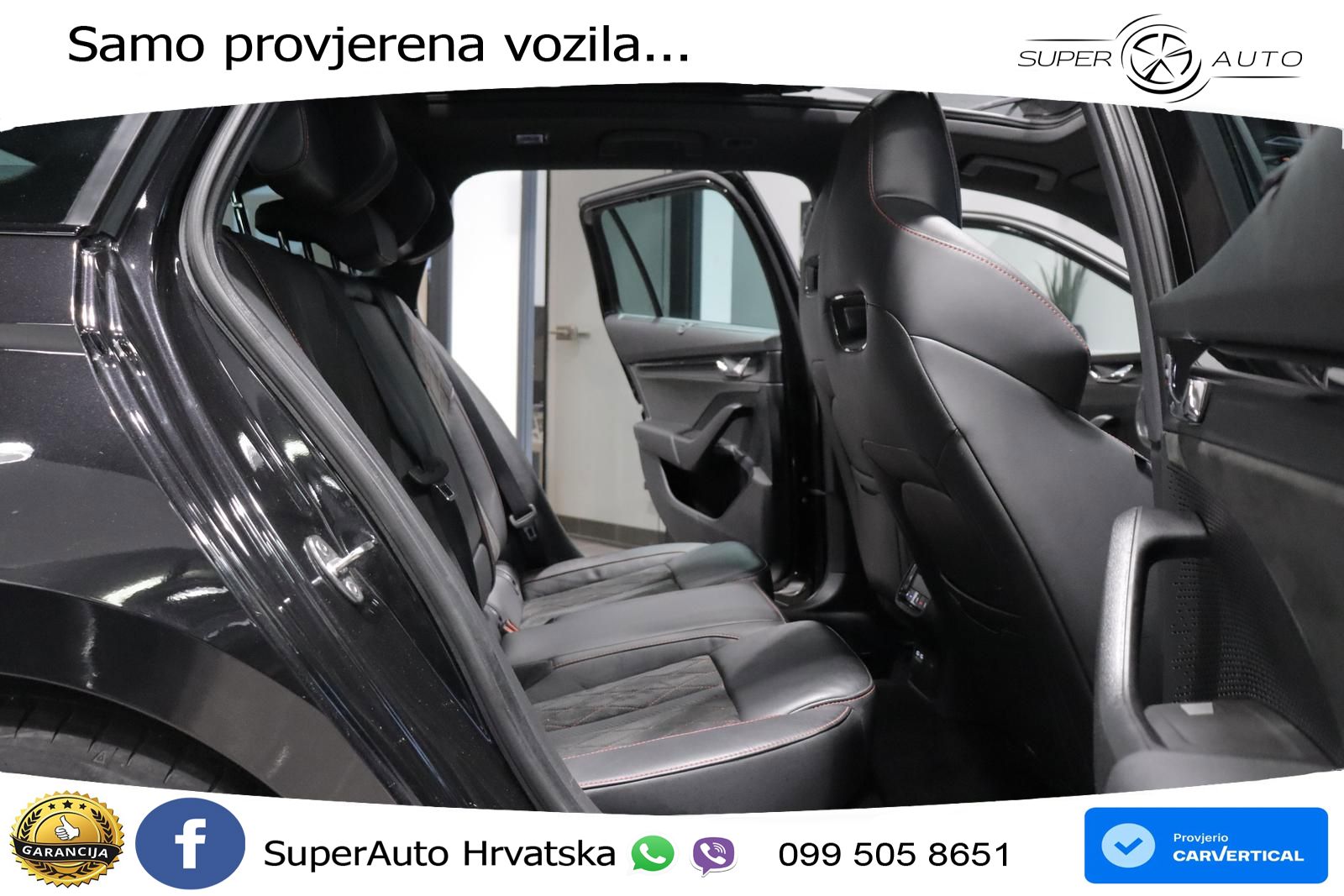 Škoda Octavia Combi RS 2.0 TDI (200 KS) DSG LED+GR SJED+ACC