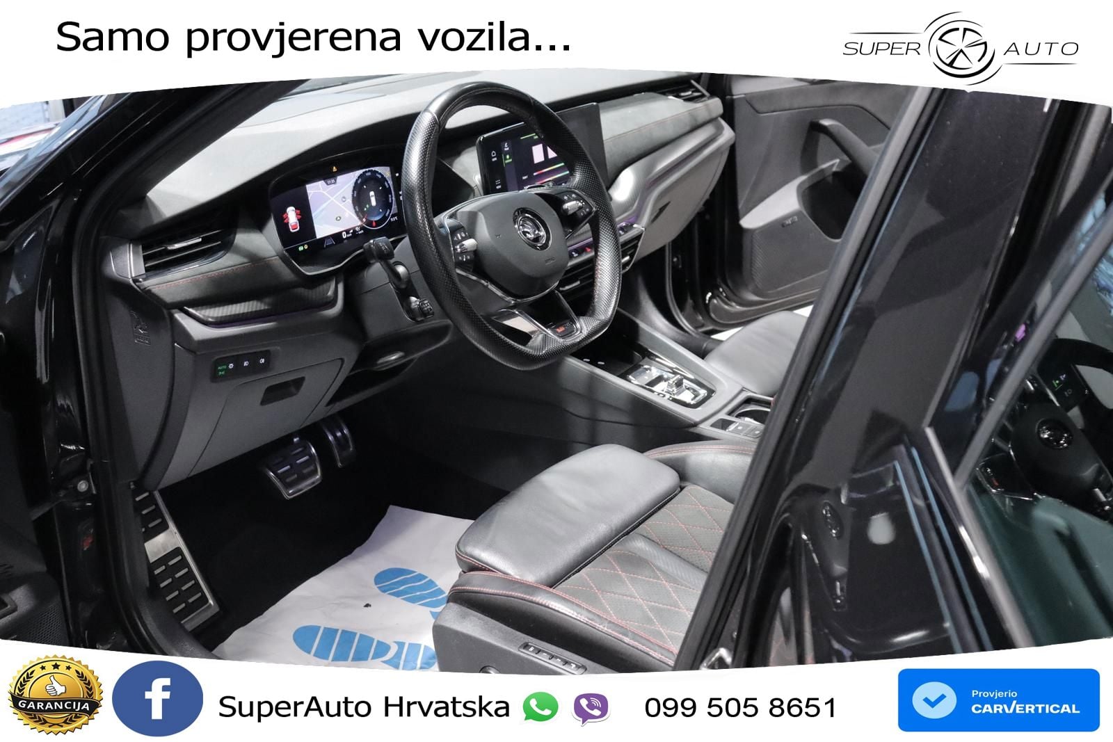 Škoda Octavia Combi RS 2.0 TDI (200 KS) DSG LED+GR SJED+ACC