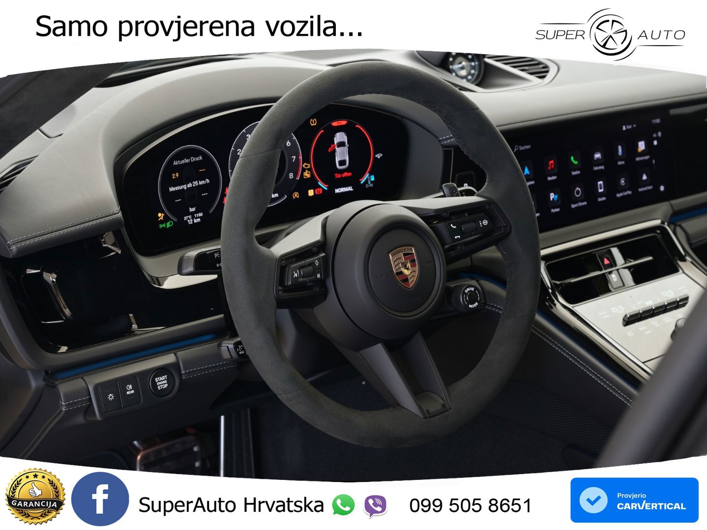 Porsche Panamera GTS 4.0 V8 (500 KS) PDK LED+GR SJED+ACC