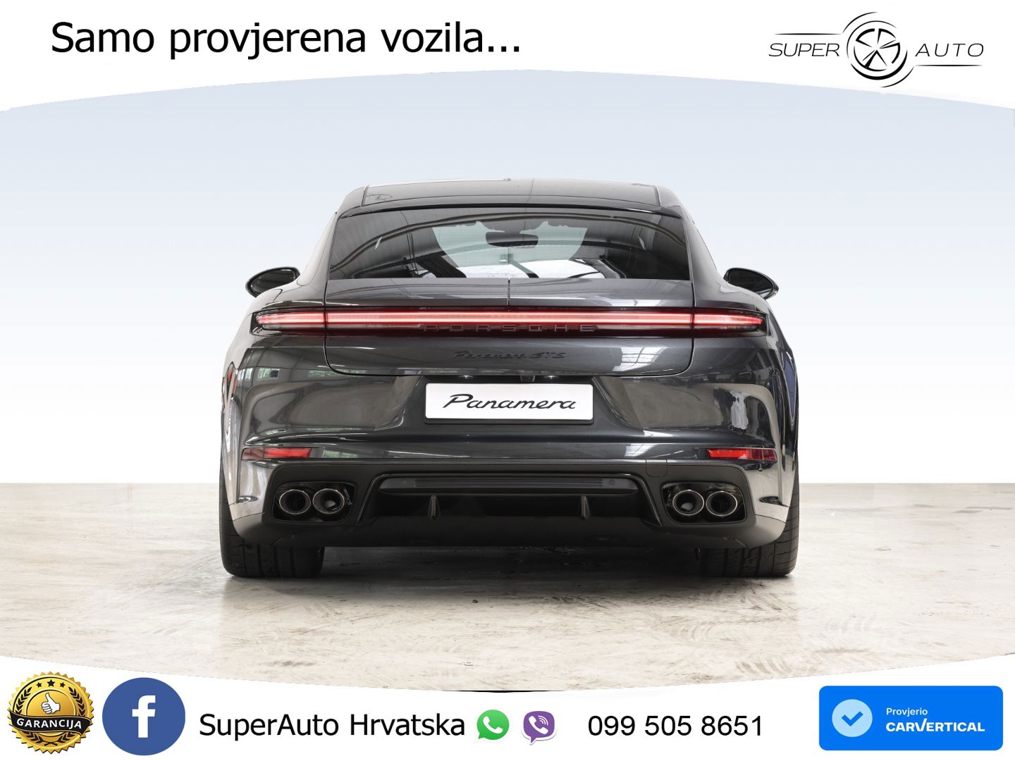 Porsche Panamera GTS 4.0 V8 (500 KS) PDK LED+GR SJED+ACC