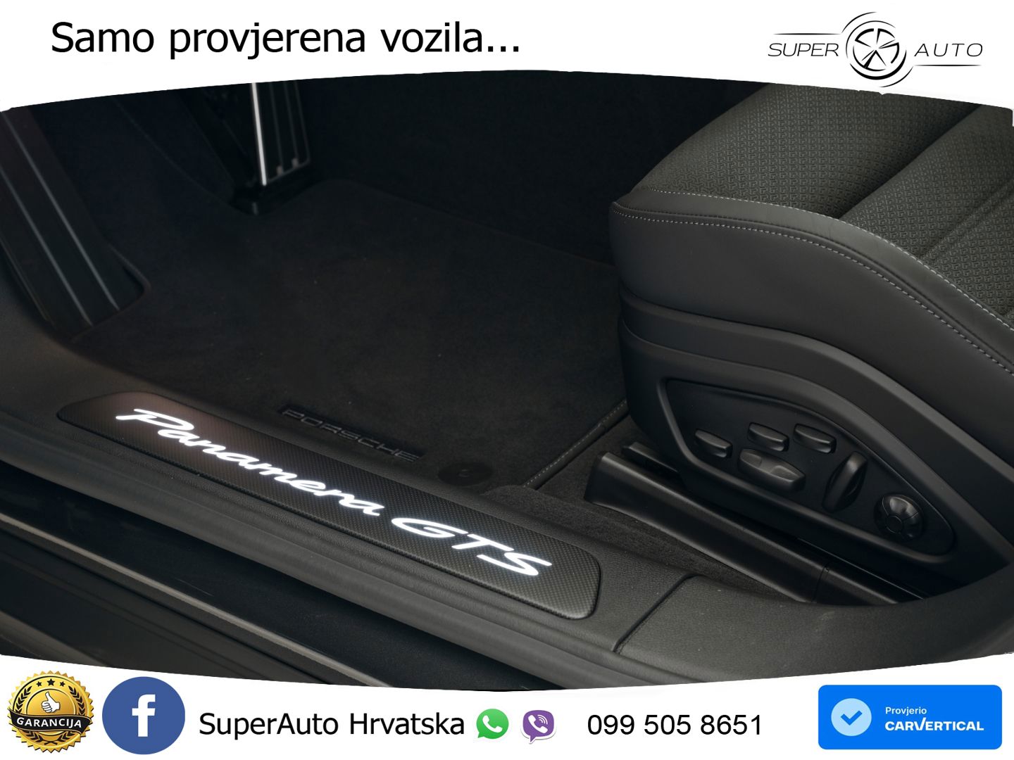 Porsche Panamera GTS 4.0 V8 (500 KS) PDK LED+GR SJED+ACC