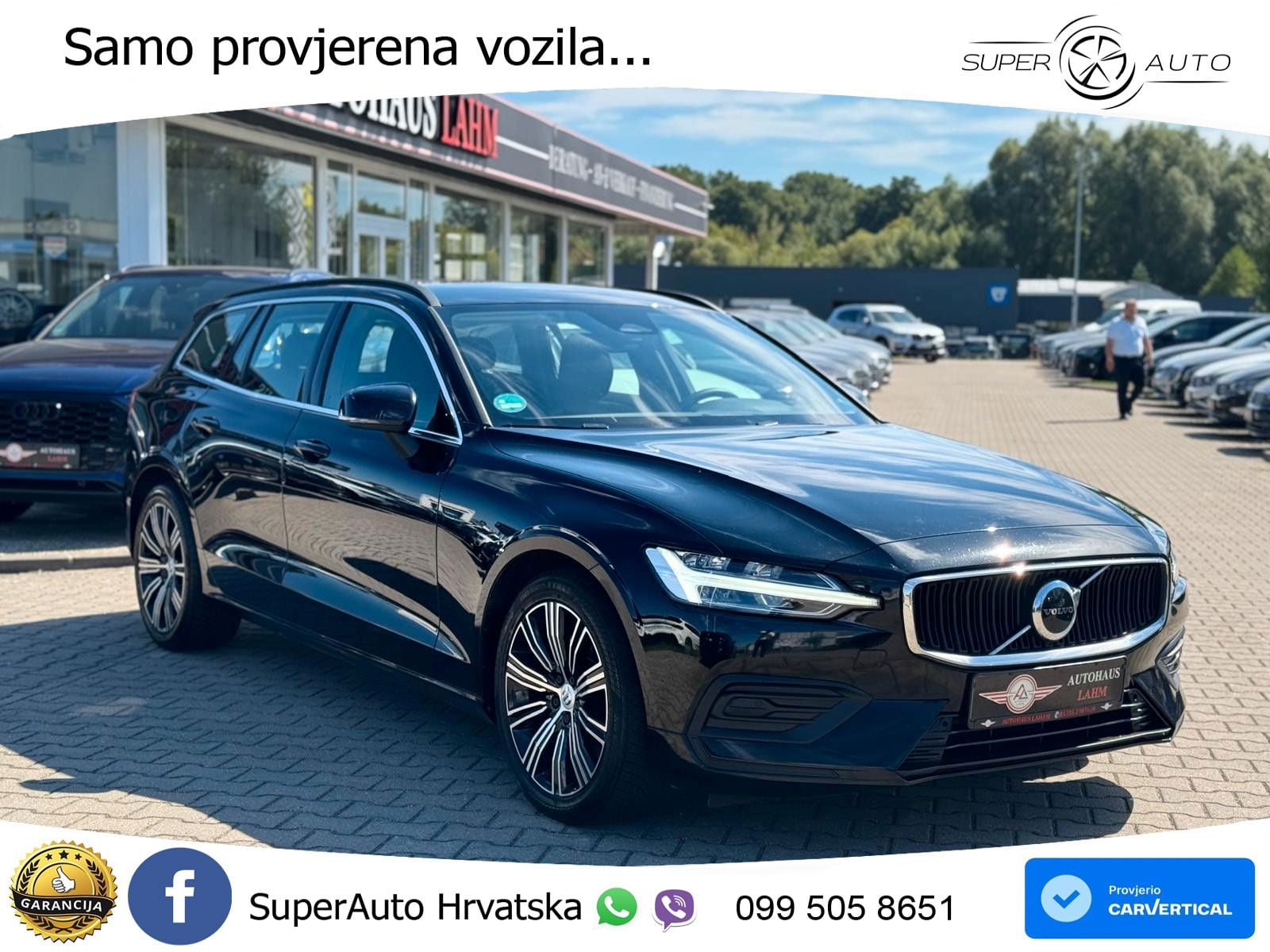 Volvo V60 2.0 B4 Diesel Geartronic LED+GR SJED+ACC