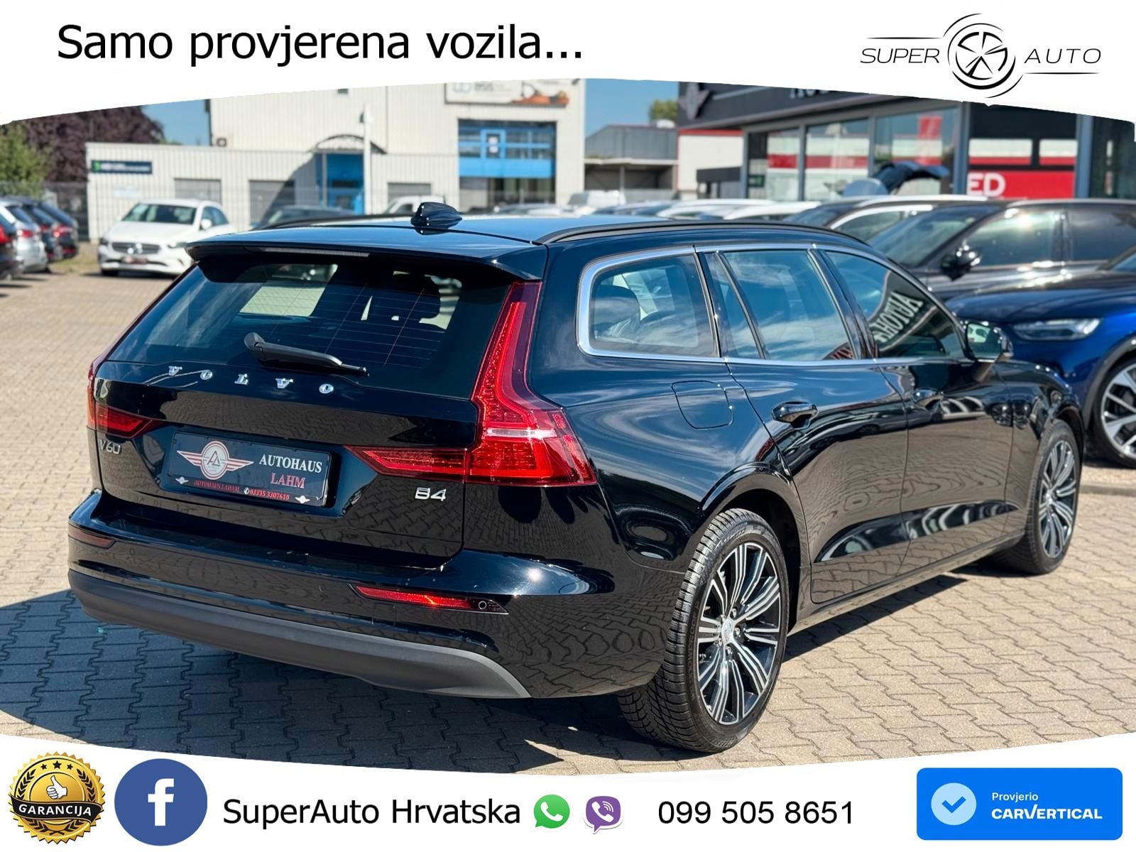 Volvo V60 2.0 B4 Diesel Geartronic LED+GR SJED+ACC
