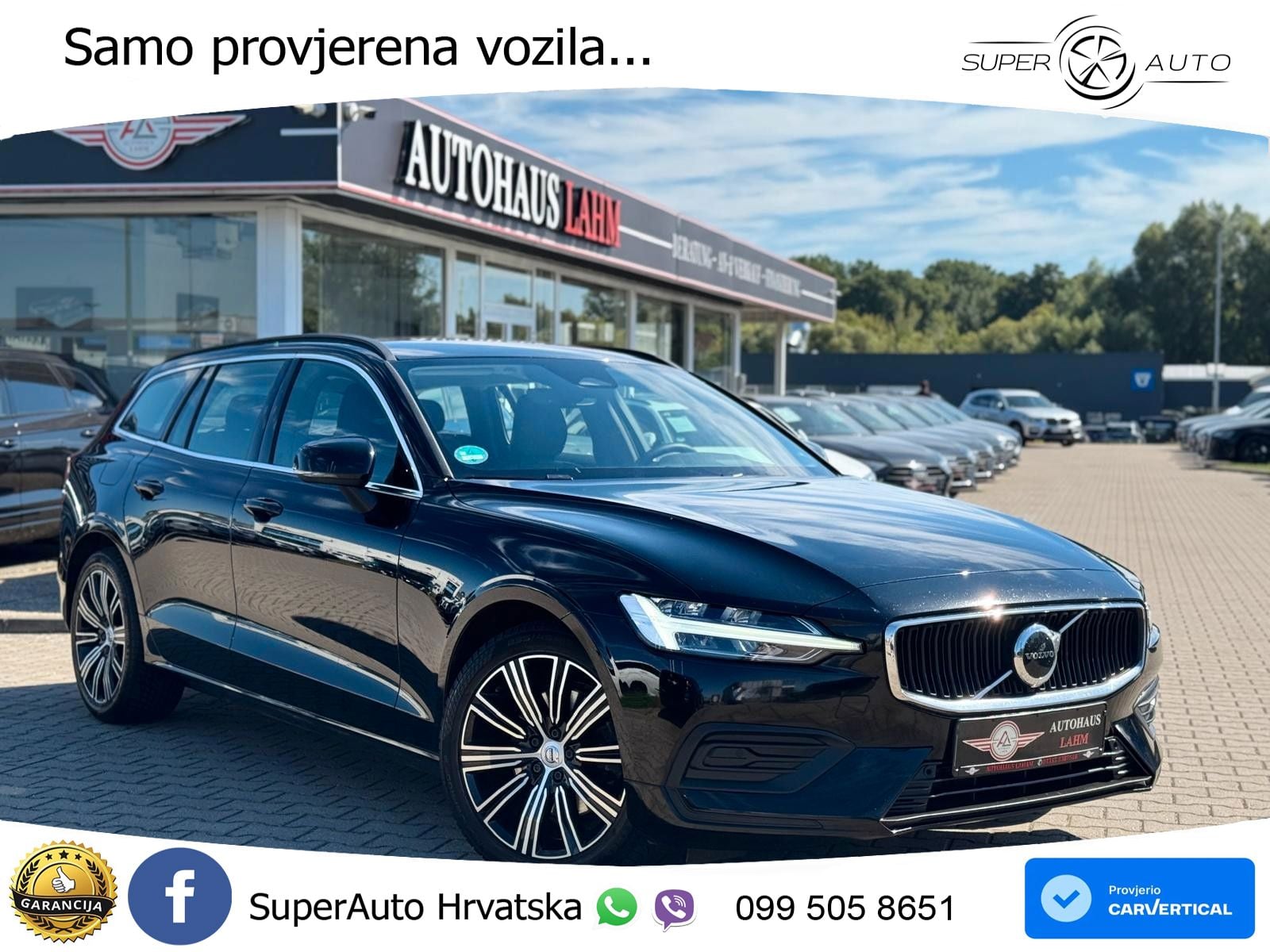 Volvo V60 2.0 B4 Diesel Geartronic LED+GR SJED+ACC