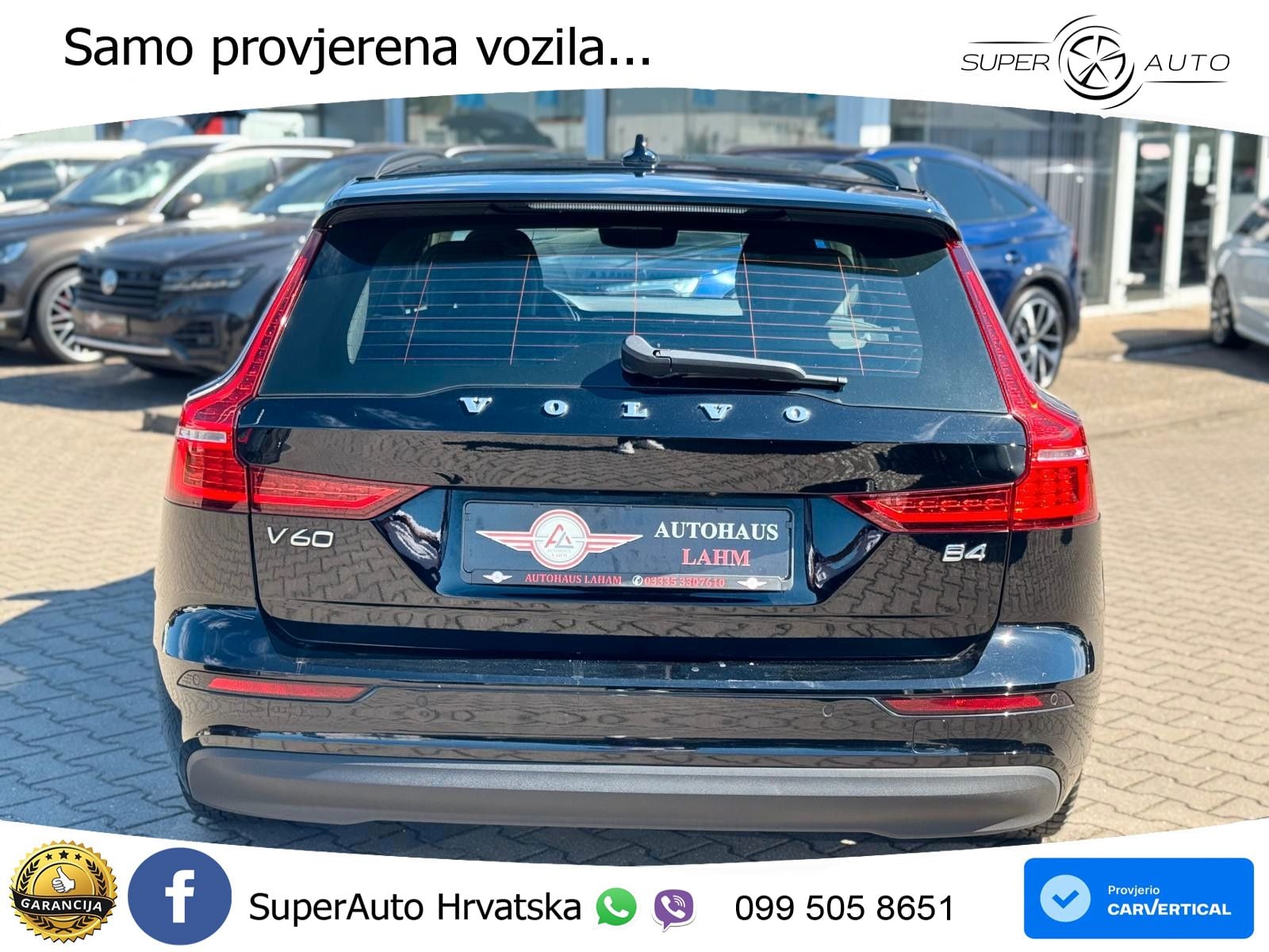 Volvo V60 2.0 B4 Diesel Geartronic LED+GR SJED+ACC