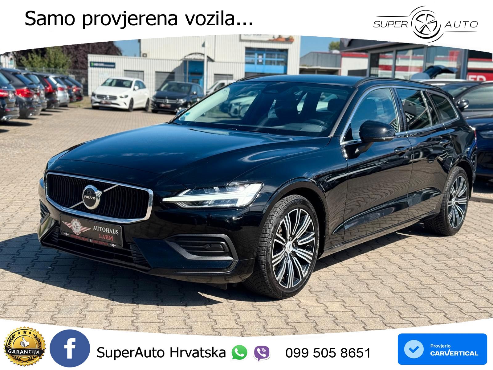 Volvo V60 2.0 B4 Diesel Geartronic LED+GR SJED+ACC