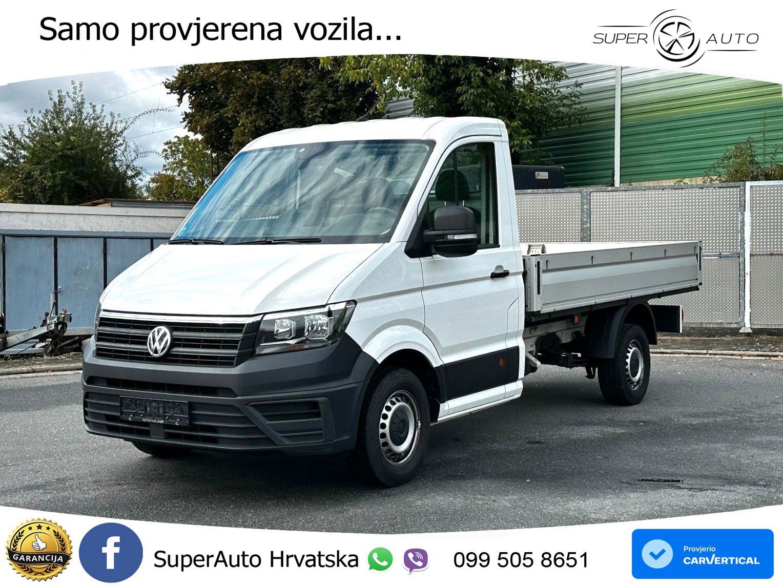 Volkswagen Crafter Pritsche 35 mittellang FWD 140 KS