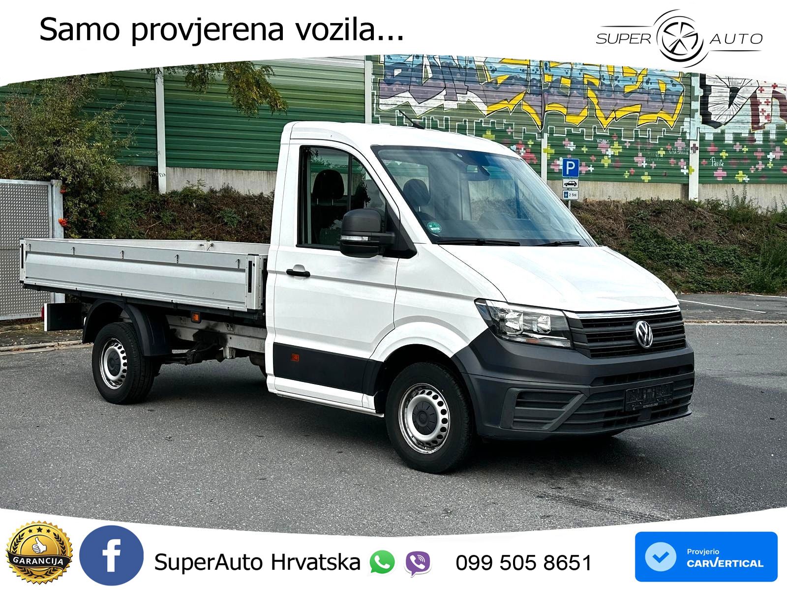 Volkswagen Crafter Pritsche 35 mittellang FWD 140 KS
