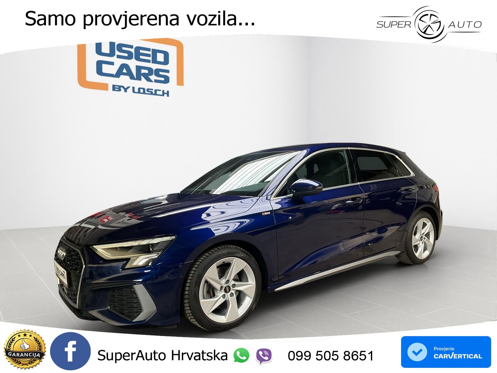 Audi A3 40 TFSI (190 KS) quattro S tronic S line