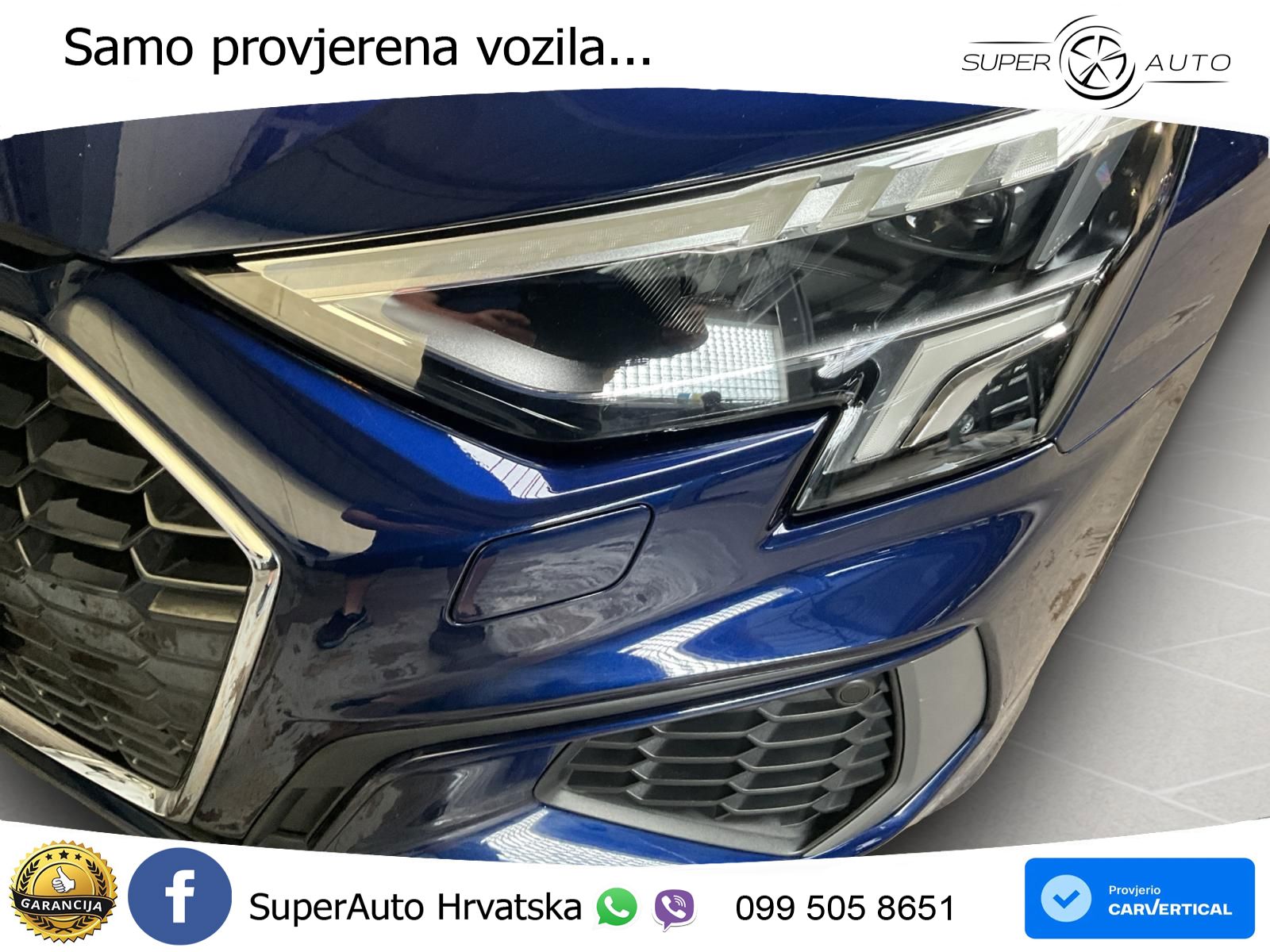 Audi A3 40 TFSI (190 KS) quattro S tronic S line