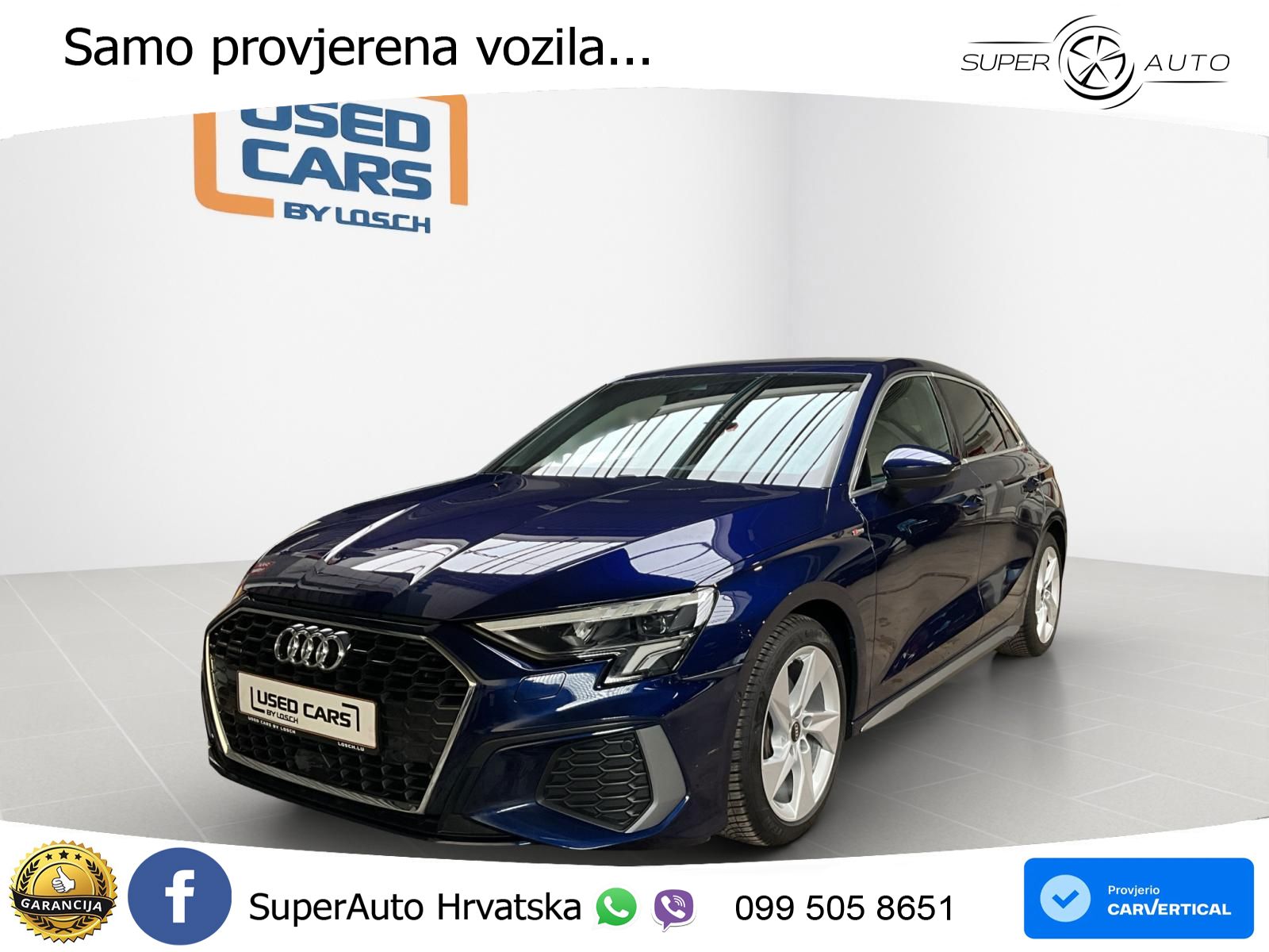 Audi A3 40 TFSI (190 KS) quattro S tronic S line