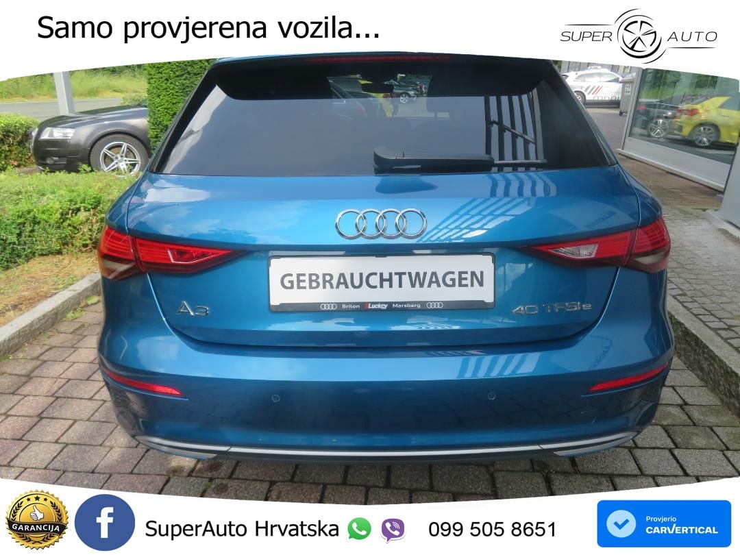 Audi A3 40 TFSIe (204 KS) S tronic advanced