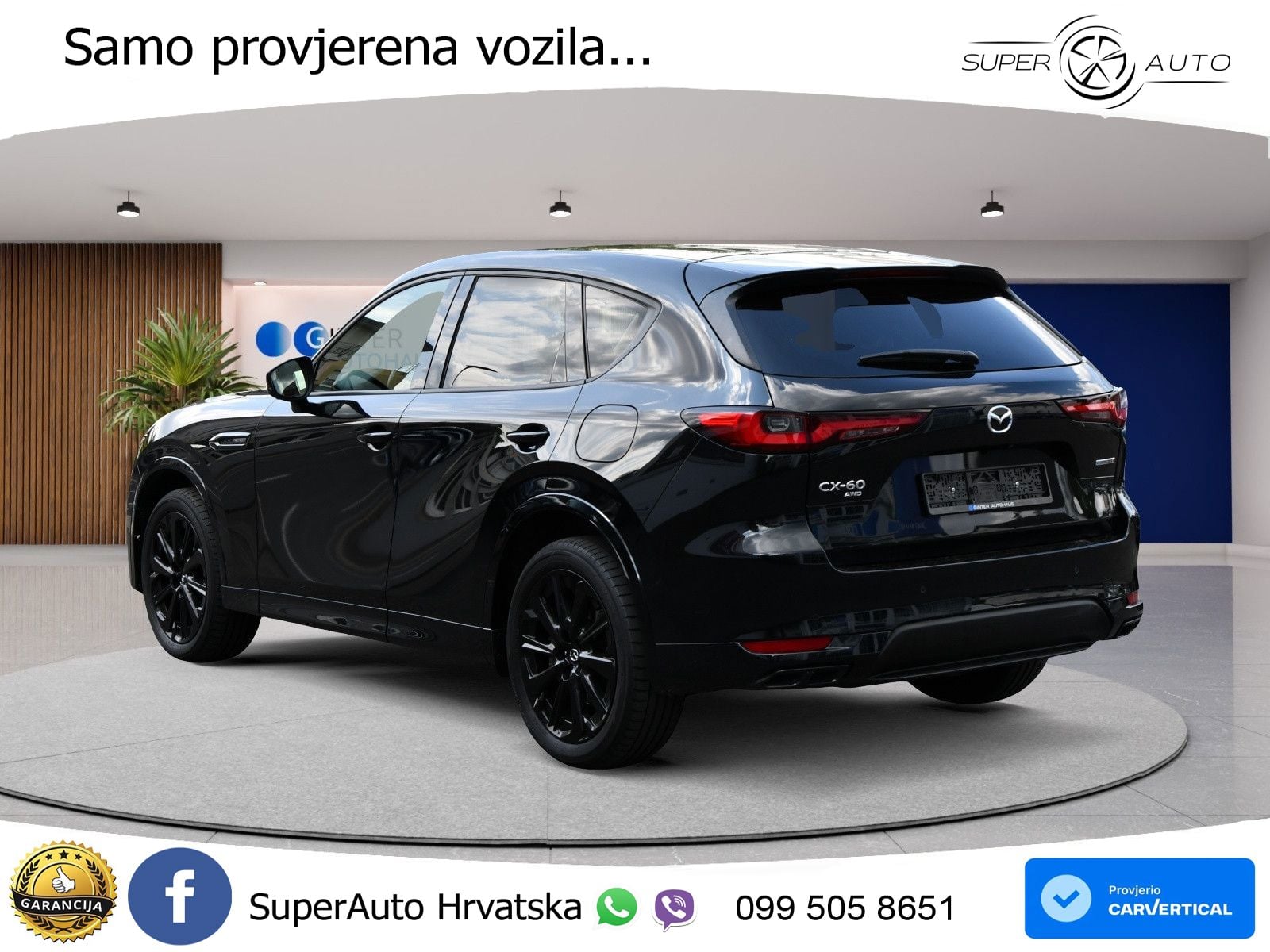 Mazda CX-60 3.3 e-Skyactiv D (254 KS) AWD Automatic LED+GR SJED+ACC