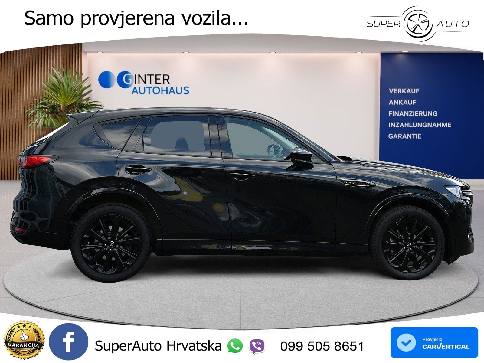 Mazda CX-60 3.3 e-Skyactiv D (254 KS) AWD Automatic LED+GR SJED+ACC