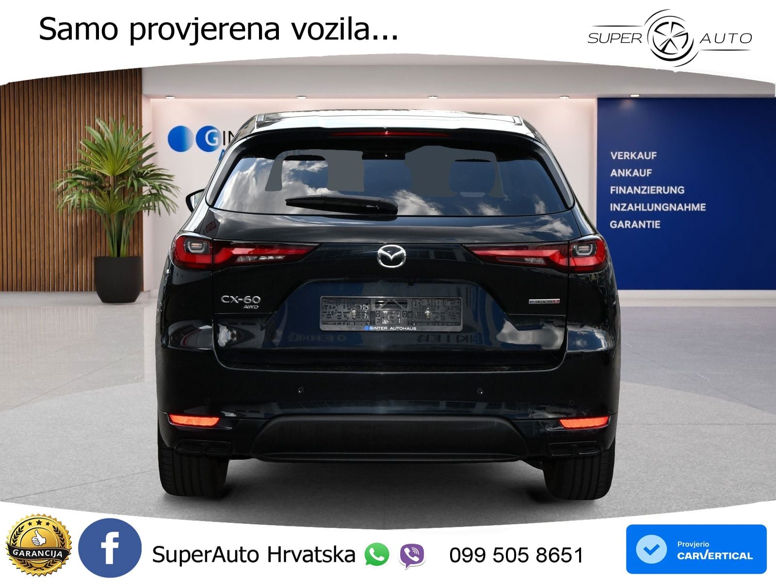 Mazda CX-60 3.3 e-Skyactiv D (254 KS) AWD Automatic LED+GR SJED+ACC