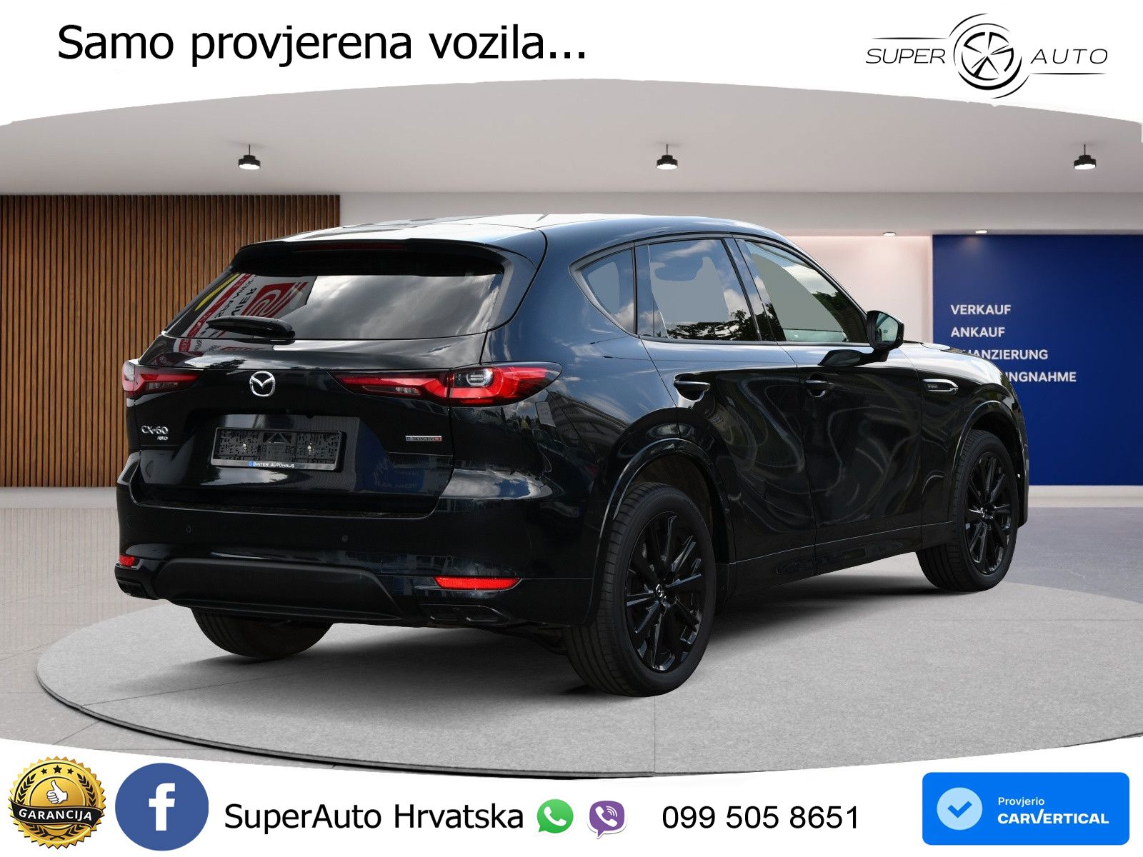 Mazda CX-60 3.3 e-Skyactiv D (254 KS) AWD Automatic LED+GR SJED+ACC