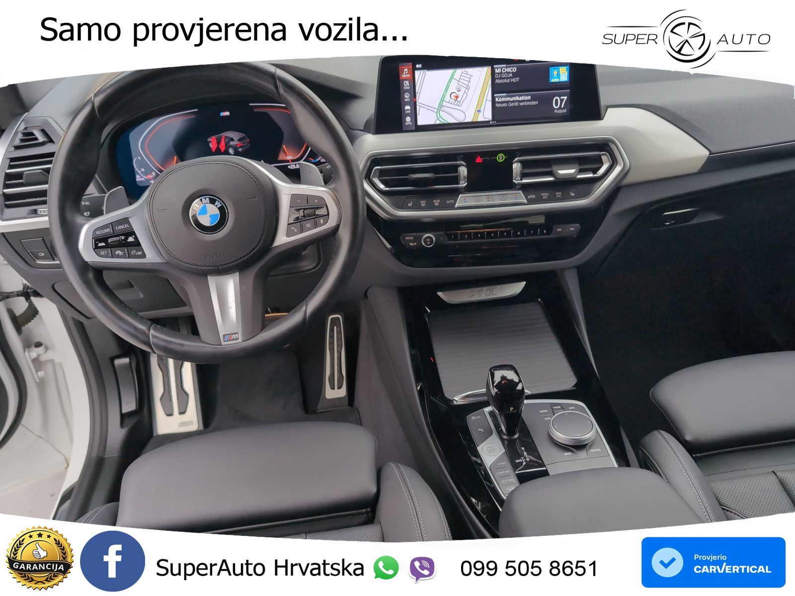 BMW X3 30d xDrive Steptronic M Sport LED+GR SJED+ACC