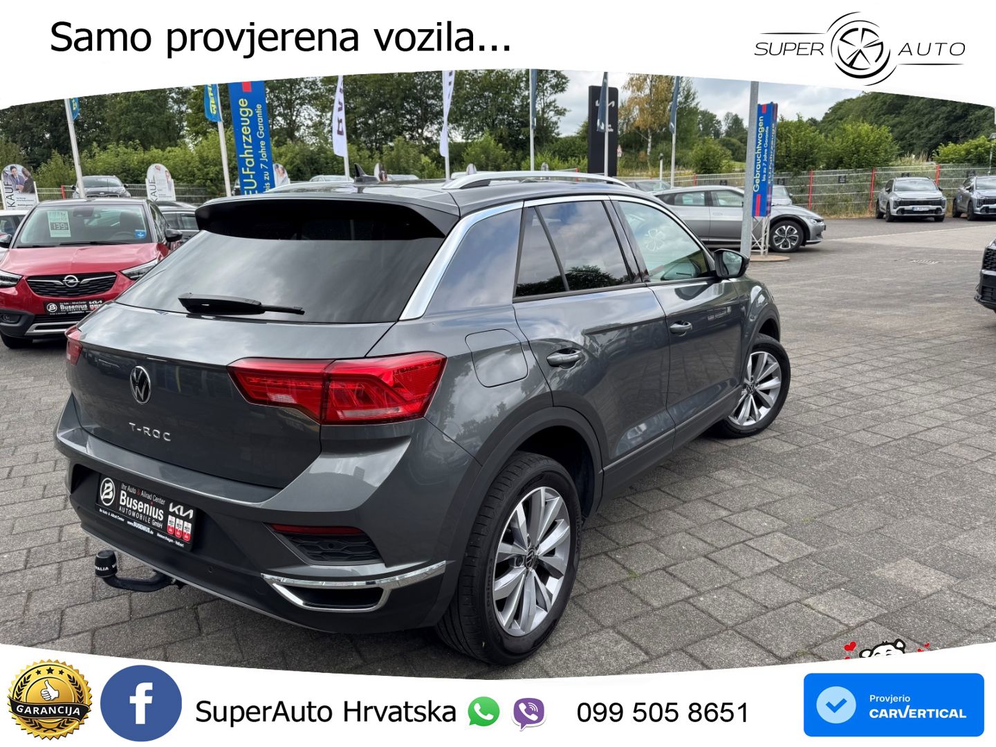 Volkswagen T-Roc I 1.5 TSI (150 KS) DSG LED+GR SJED+ACC