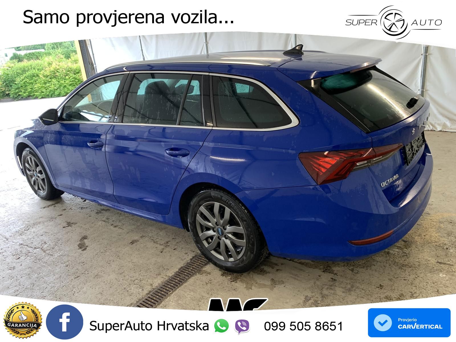 Škoda Octavia Combi 2.0 TDI (150 KS) DSG LED+GR SJED+ACC