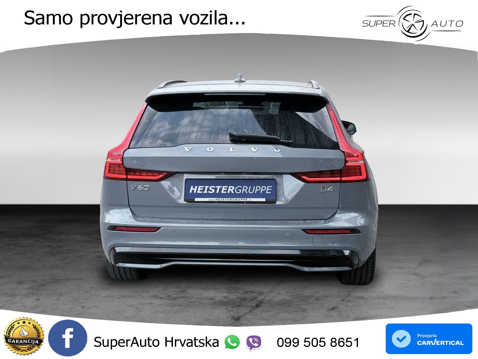 Volvo V60 2.0 B4 Benzin DCT LED+GR SJED+ACC