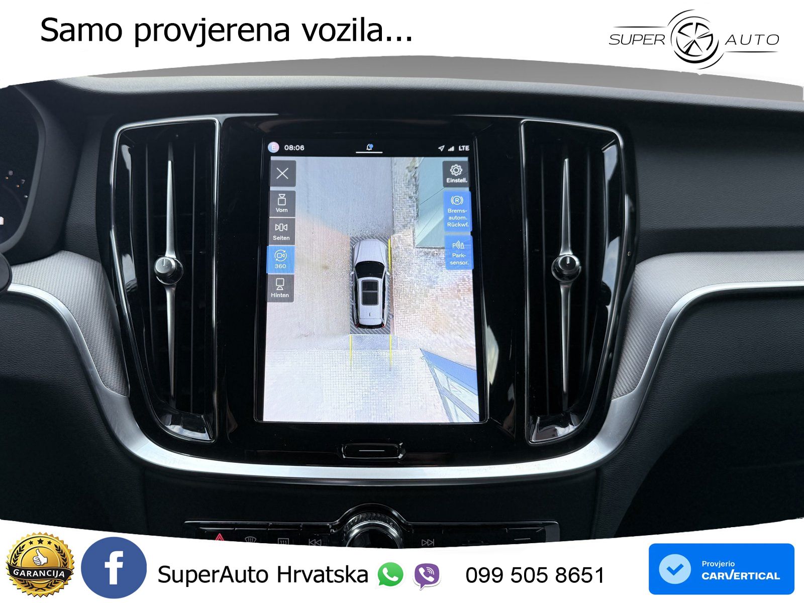 Volvo V60 2.0 B4 Benzin DCT LED+GR SJED+ACC