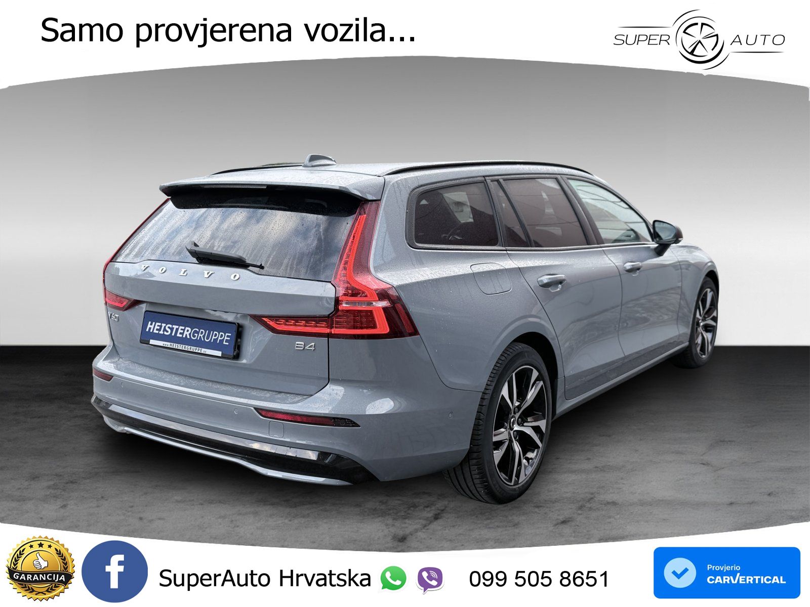 Volvo V60 2.0 B4 Benzin DCT LED+GR SJED+ACC
